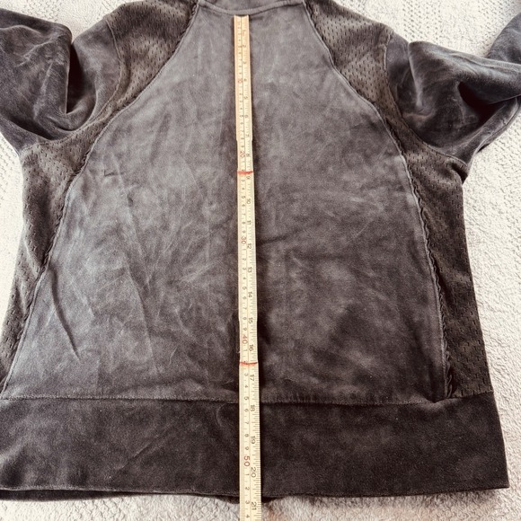 Vintage Y2K - Nike Women's Small (4-6) Velour Brown Full Zip Track Suit Set - Picture 10 of 16